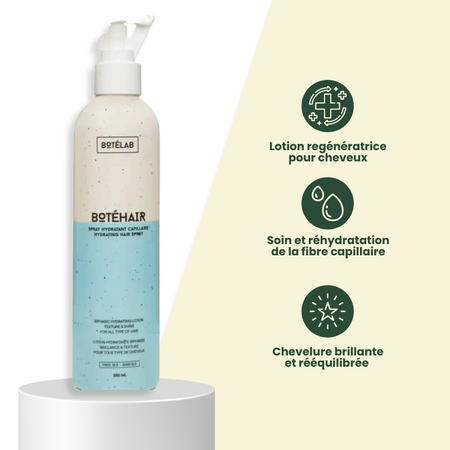 Spray Hydratant BOTÉHAIR : Soin Régénérant pour une Hydratation Intense